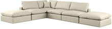 Load image into Gallery viewer, Comfy - 6 Piece Faux Leather Modular Sectional
