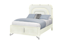 Load image into Gallery viewer, Lyra - Queen Bed With LED - Beige
