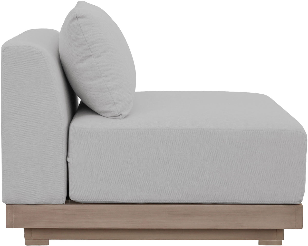 Solace - Olefin Performance Fabric Outdoor Patio Modular Armless Chair