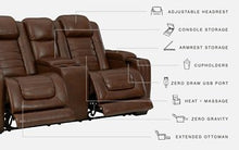 Load image into Gallery viewer, Backtrack Power Reclining Loveseat
