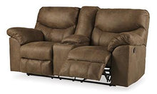 Load image into Gallery viewer, Boxberg Reclining Loveseat with Console
