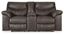 Load image into Gallery viewer, Boxberg Reclining Loveseat with Console
