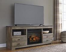 Load image into Gallery viewer, Trinell 63&quot; TV Stand with Electric Fireplace
