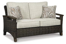 Load image into Gallery viewer, Paradise Trail Outdoor Loveseat, Lounge Chairs and Fire Pit Table - Ego Home Furniture
