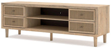 Load image into Gallery viewer, Cielden 72&quot; TV Stand with Electric Fireplace - Ego Home Furniture
