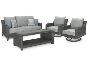 Elite Park Outdoor Sofa, Lounge Chairs and Cocktail Table - Ego Home Furniture