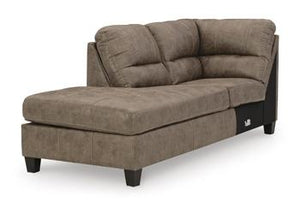 Navi 2-Piece Sectional Sofa Sleeper Chaise - Ego Home Furniture