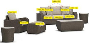 Sandy Bloom Pillow - Ego Home Furniture