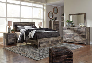 Derekson Bed with 2 Storage Drawers - Ego Home Furniture