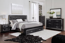 Load image into Gallery viewer, Kaydell Upholstered Bed with Storage
