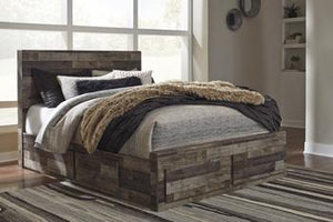 Derekson Bed with 4 Storage Drawers - Ego Home Furniture