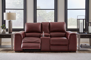 Alessandro Power Reclining Loveseat with Console - Ego Home Furniture