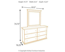 Load image into Gallery viewer, Bostwick Shoals Dresser and Mirror
