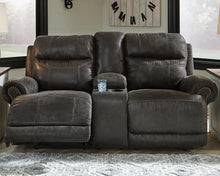 Load image into Gallery viewer, Grearview Power Reclining Loveseat with Console
