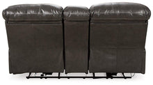 Load image into Gallery viewer, Hallstrung Power Reclining Loveseat with Console
