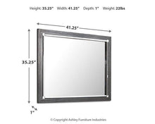 Load image into Gallery viewer, Lodanna Bedroom Mirror - Ego Home Furniture
