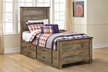 Load image into Gallery viewer, Trinell Youth Bed with 2 Storage Drawers
