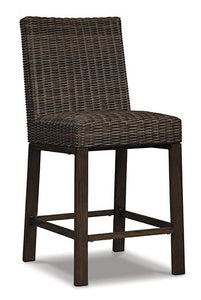 Paradise Trail Outdoor Counter Height Dining Table with 4 Barstools - Ego Home Furniture