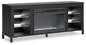Cayberry 60" TV Stand with Electric Fireplace - Ego Home Furniture