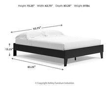 Load image into Gallery viewer, Finch Queen Panel Platform Bed - Ego Home Furniture
