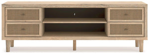 Cielden 72" TV Stand with Electric Fireplace - Ego Home Furniture