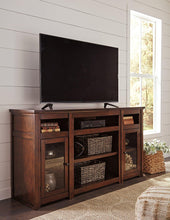 Load image into Gallery viewer, Harpan 72&quot; TV Stand with Electric Fireplace
