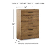 Load image into Gallery viewer, Dakmore Chest of Drawers
