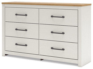 Linnocreek Dresser and Mirror - Ego Home Furniture