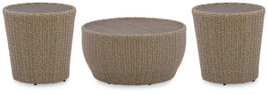 Danson Outdoor Occasional Table Set - Ego Home Furniture