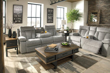Load image into Gallery viewer, Mitchiner Reclining Sofa with Drop Down Table - Ego Home Furniture
