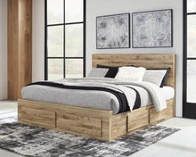 Load image into Gallery viewer, Hyanna Panel Storage Bed with 1 Under Bed Storage Drawer - Ego Home Furniture
