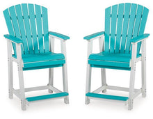 Load image into Gallery viewer, Eisely Outdoor Counter Height Bar Stool (Set of 2) image
