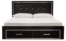 Load image into Gallery viewer, Kaydell Upholstered Bed with Storage
