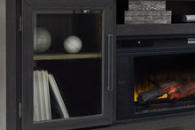 Load image into Gallery viewer, Foyland 83&quot; TV Stand with Electric Fireplace
