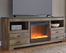 Load image into Gallery viewer, Trinell 63&quot; TV Stand with Electric Fireplace
