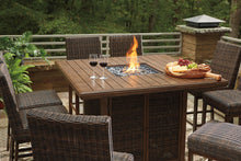 Load image into Gallery viewer, Paradise Trail Outdoor Counter Height Dining Table with 4 Barstools - Ego Home Furniture
