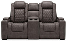 Load image into Gallery viewer, HyllMont Power Reclining Loveseat with Console image
