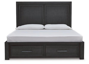 Foyland Panel Storage Bed - Ego Home Furniture
