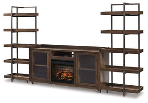 Starmore 3-Piece Wall Unit with Electric Fireplace - Ego Home Furniture
