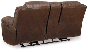 Stoneland Reclining Loveseat with Console - Ego Home Furniture