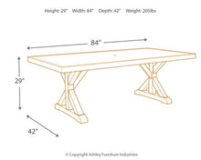 Load image into Gallery viewer, Beachcroft Dining Table with Umbrella Option
