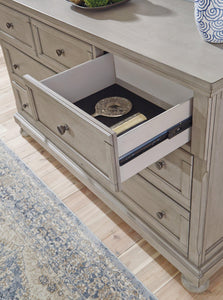 Lettner Dresser and Mirror - Ego Home Furniture