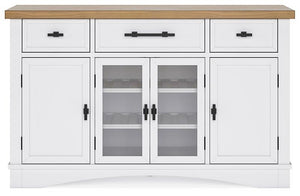 Ashbryn Dining Server and Hutch - Ego Home Furniture