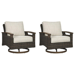 Paradise Trail Outdoor Sofa, Lounge Chairs and Fire Pit Table - Ego Home Furniture