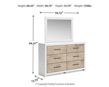 Load image into Gallery viewer, Charbitt Dresser and Mirror - Ego Home Furniture
