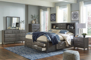 Caitbrook Storage Bed with 8 Drawers - Ego Home Furniture