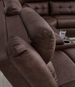Punch Up Power Reclining Sectional - Ego Home Furniture