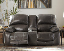 Load image into Gallery viewer, Hallstrung Power Reclining Loveseat with Console
