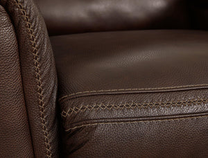 Alessandro Power Reclining Loveseat with Console - Ego Home Furniture