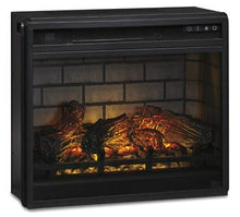 Load image into Gallery viewer, Dorrinson Corner TV Stand with Electric Fireplace
